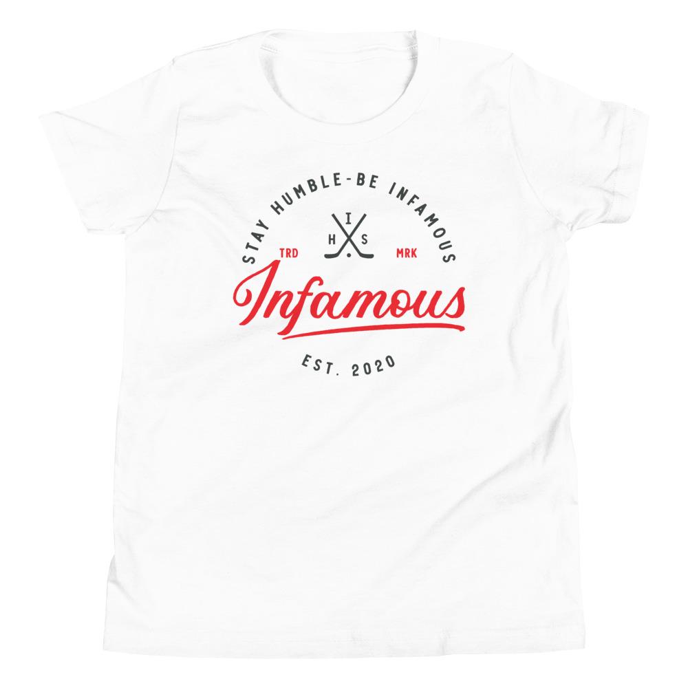 Youth Infamous Script T-Shirt - Infamous Hockey