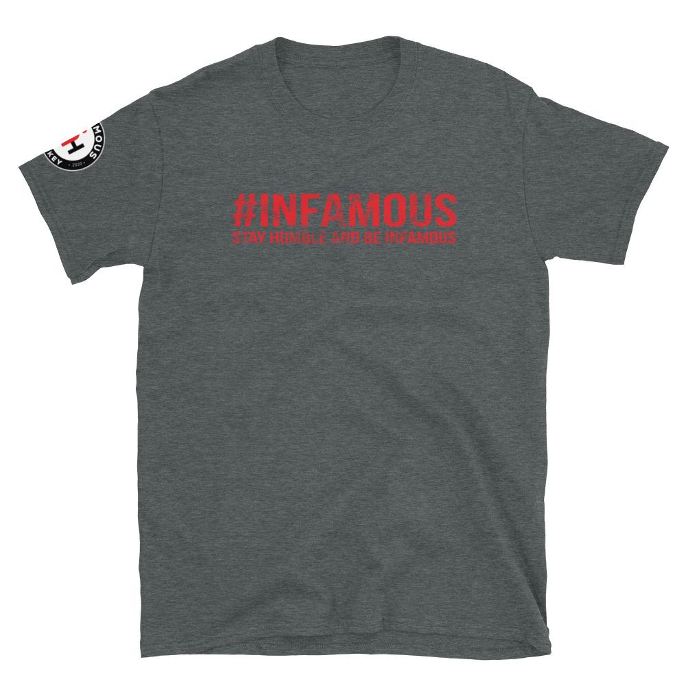 Short-Sleeve #INFAMOUS T-Shirt - Infamous Hockey