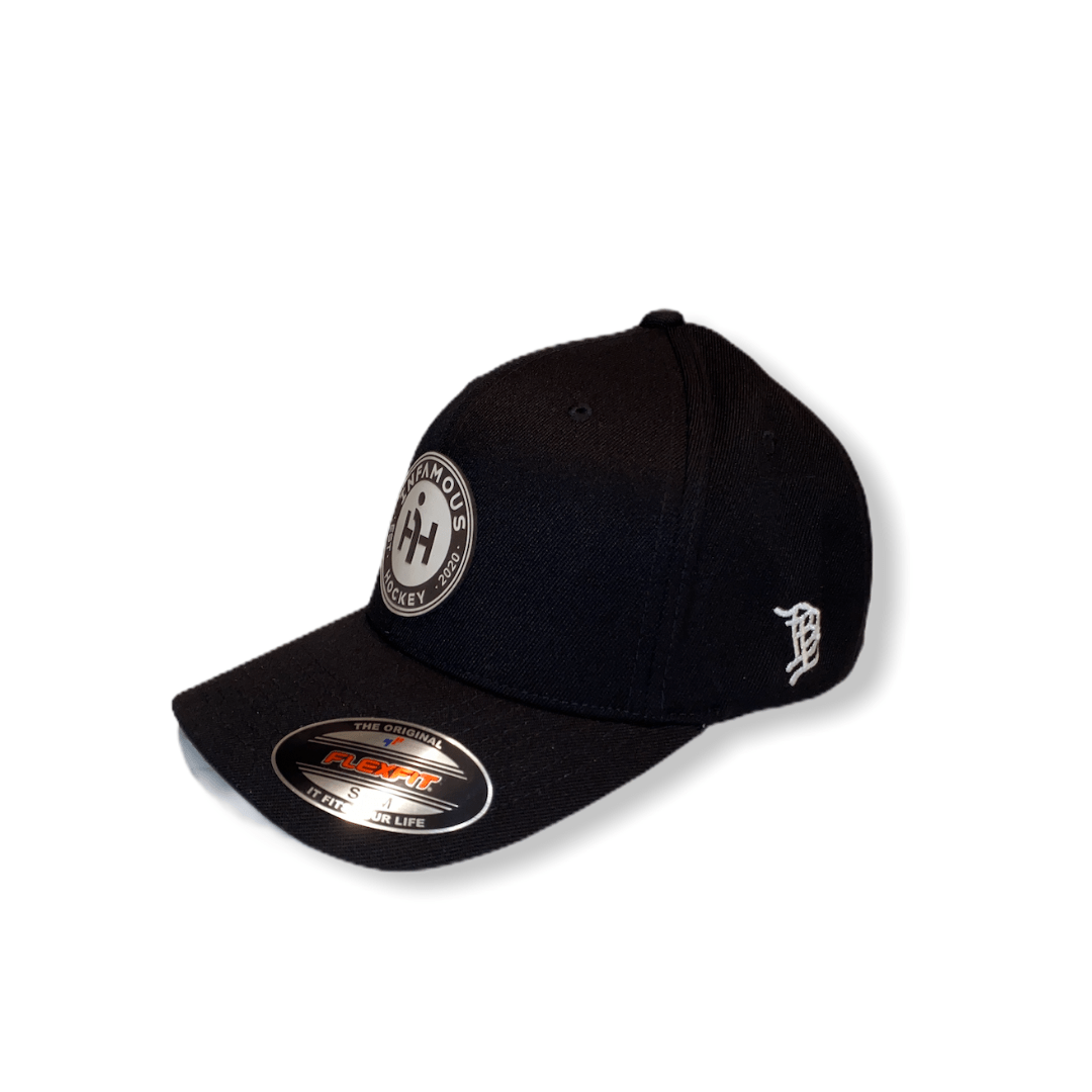 Infamous Curved FlexFit Hat - Infamous Hockey