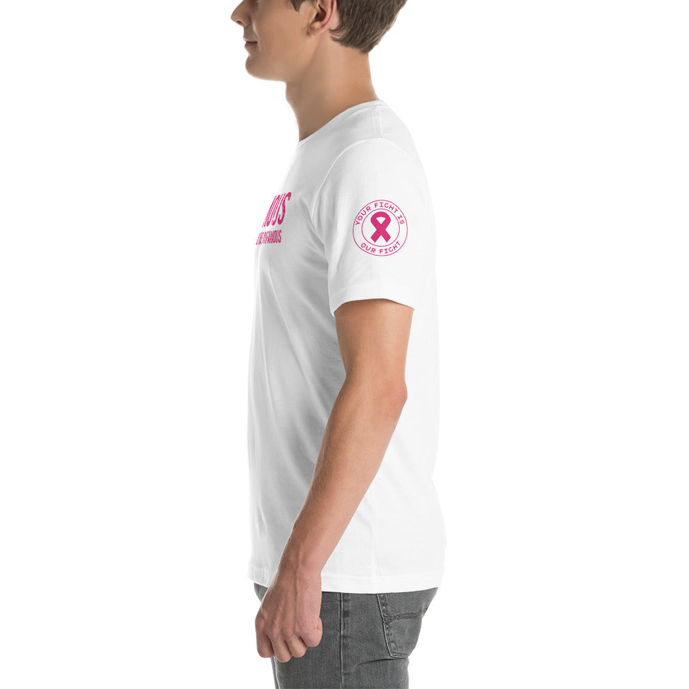 Your Fight is Our Fight - Breast Cancer Awareness Benefit Shirt - Infamous Hockey