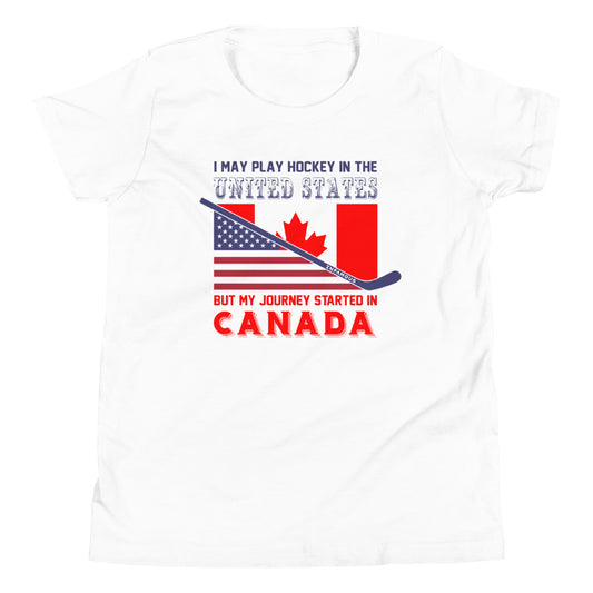 Game started in Canada T-Shirt - Infamous Hockey