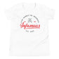 Youth Infamous Script T-Shirt - Infamous Hockey