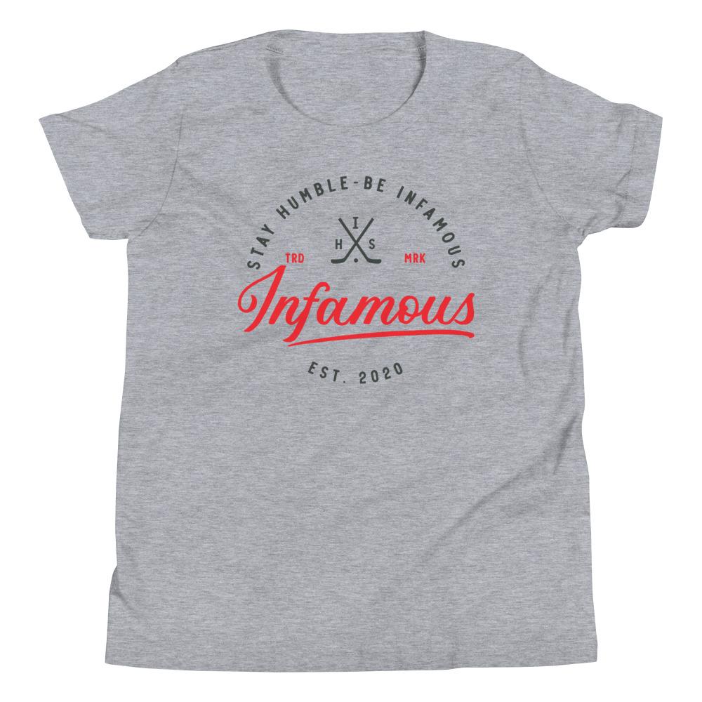 Youth Infamous Script T-Shirt - Infamous Hockey