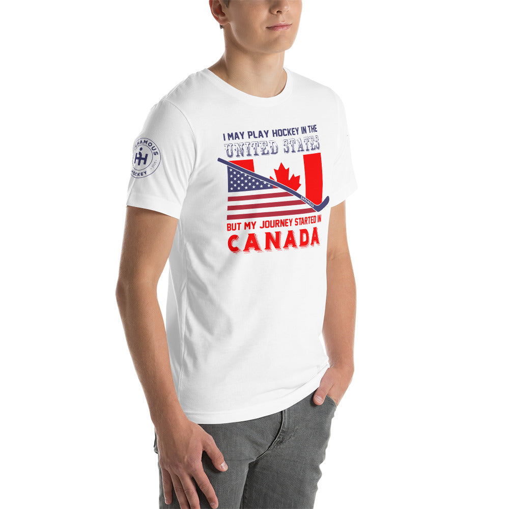 Game started in Canada T-Shirt - Infamous Hockey
