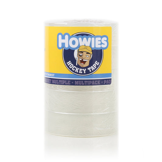Howie's Hockey Clear Shin Pad Tape 5 Pack - Infamous Hockey